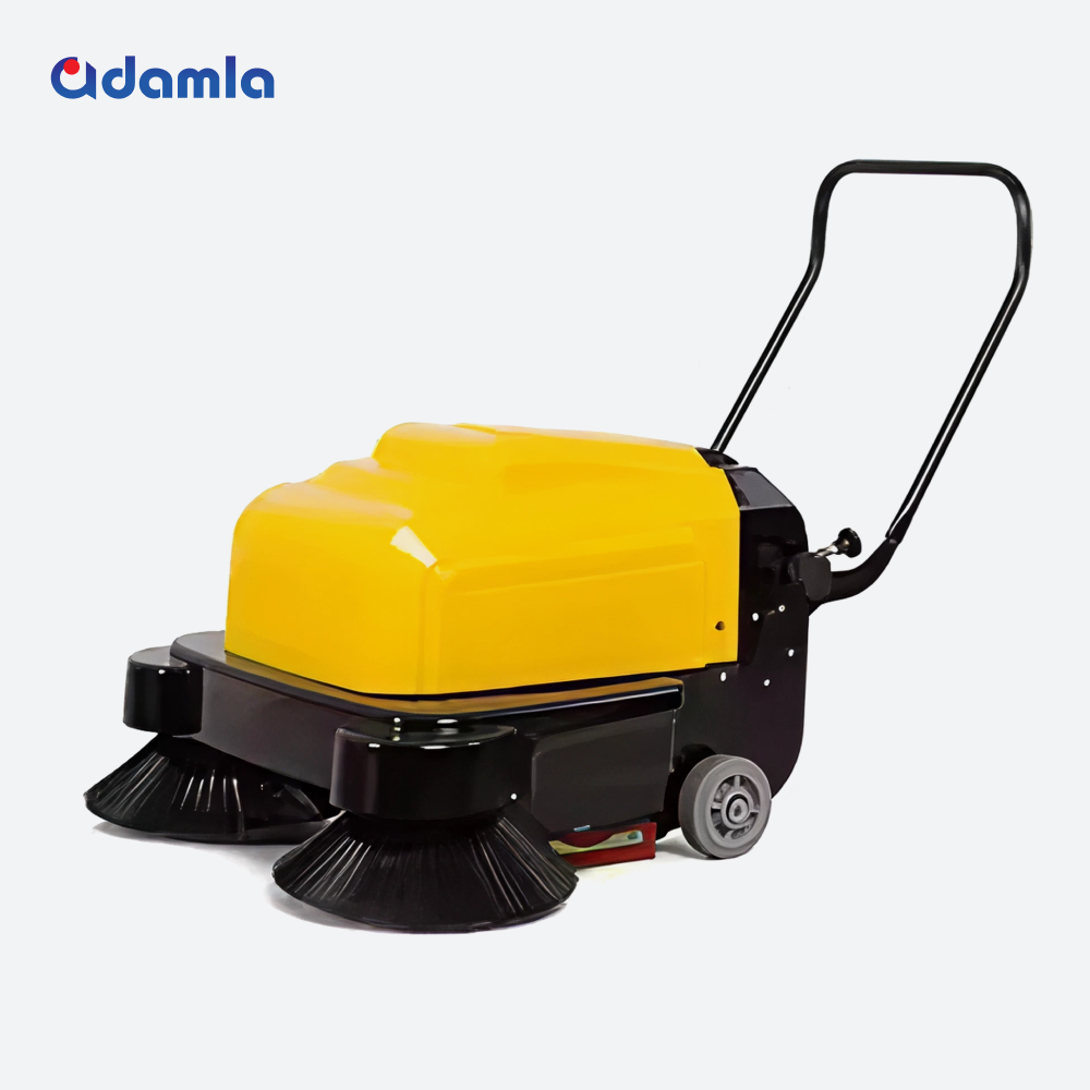 Walk Behind Battery Operated Industrial Sweeper 80L